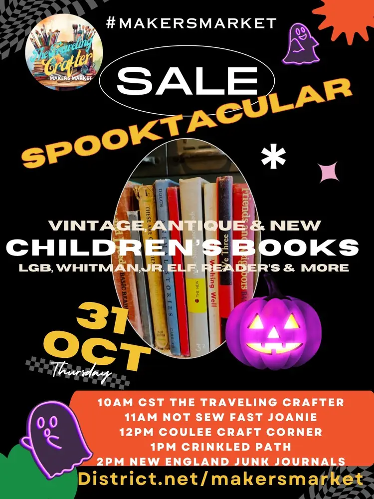 Vintage Little Golden Book Sale