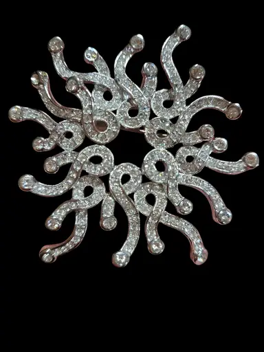 Bringing out the good brooches tonight. 