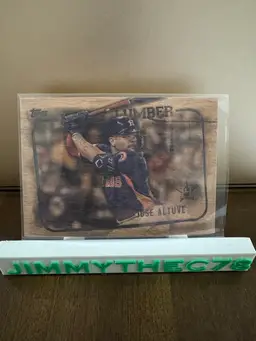 2023 Topps Heavy Lumber Jose Altuve