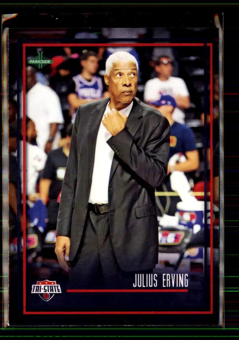 Julius Erving 2019 Parkside BIG3 Premier Series #21 - Tri-State - (147-301)