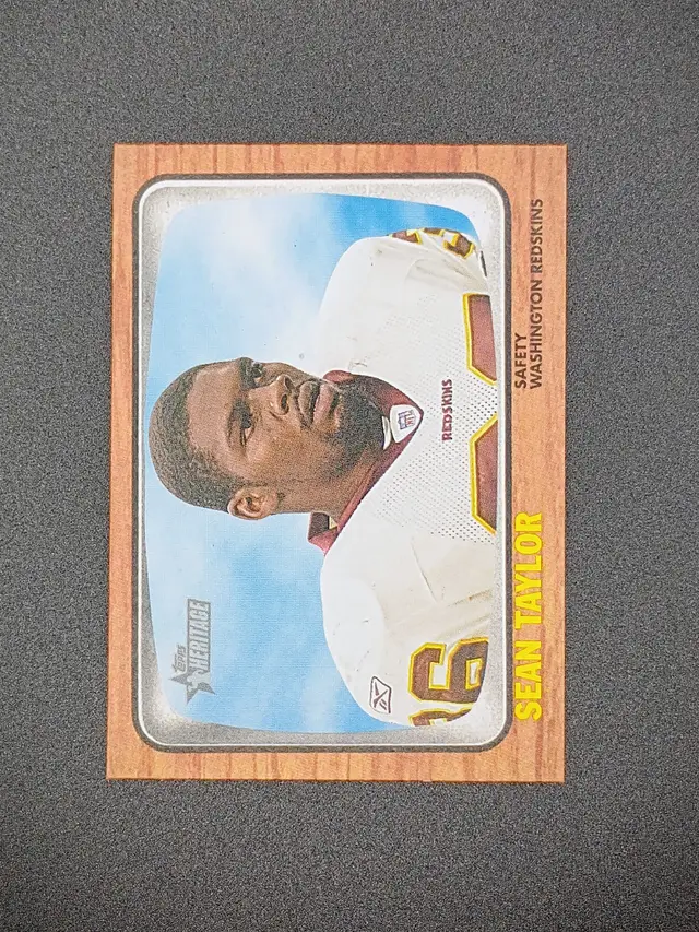 Sean Taylor 2005 Topps Heritage #90 Washington Redskins