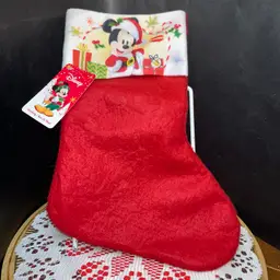 Felt Disney Mickey Mouse Christmas Stocking