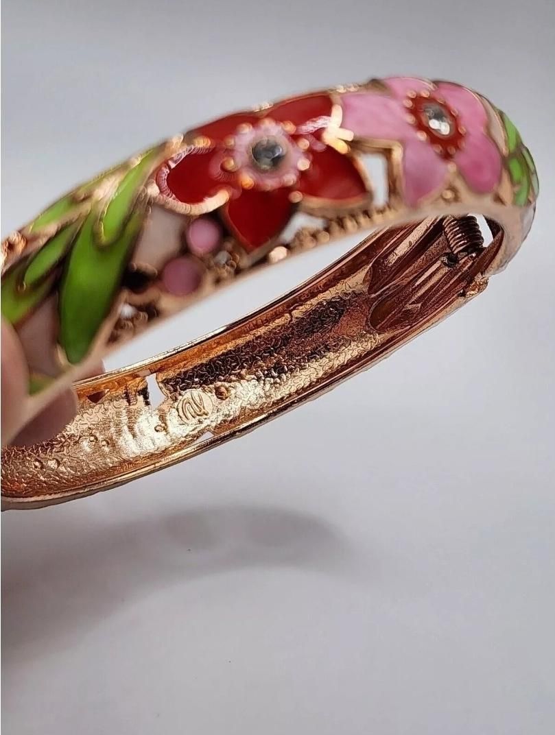Jiu Long Xing Cloisonne Bangle