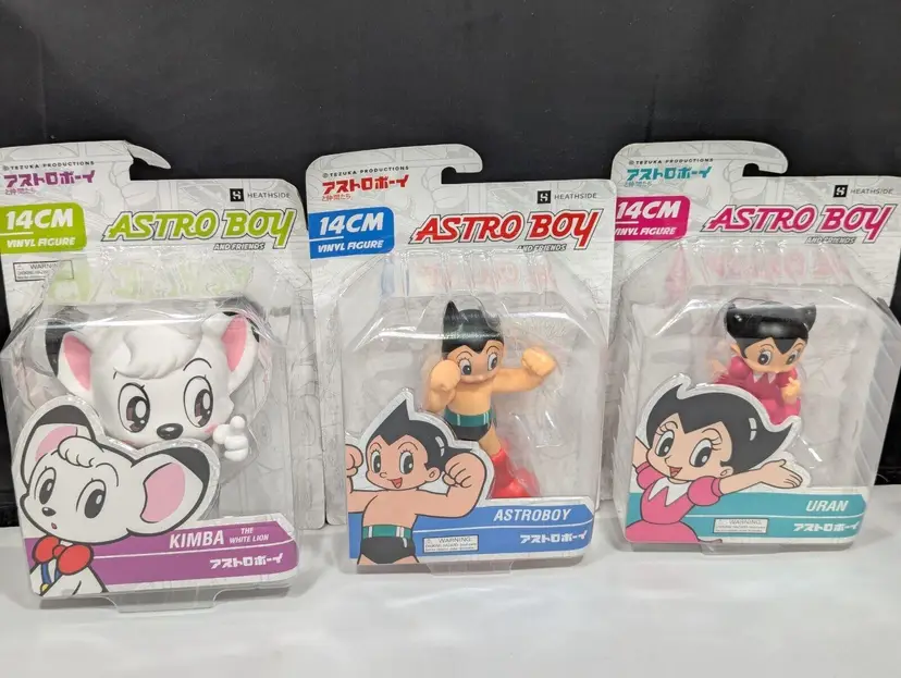 2022 Astro Boy and Friends Vinyl Figures - ASTRO BOY & URAN & KIMBA