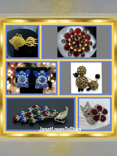 Vintage Jewelry- Including High end Jewelry from Renninger’s Antique Show! Also Royal Doulton Pretty Ladies Figurines🥰