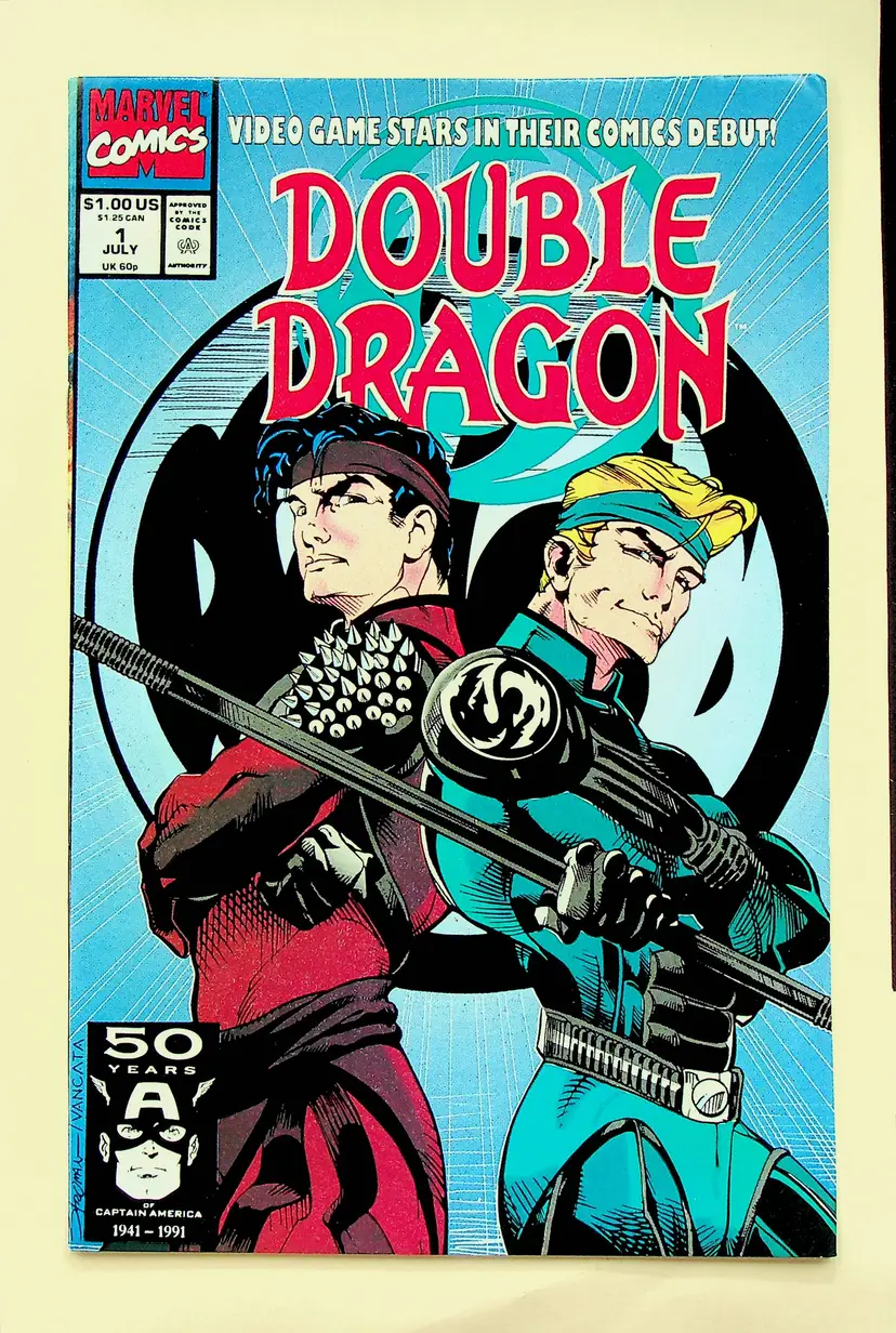 Double Dragon #1 (Jul 1991, Marvel) - Near Mint