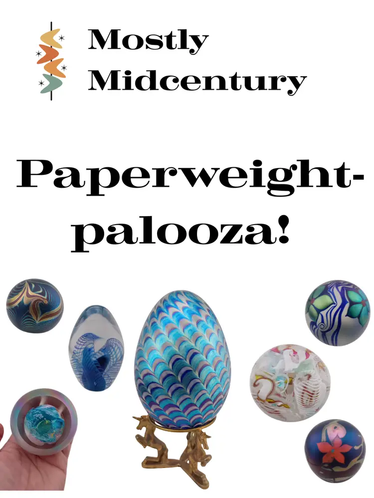 Paperweight-palooza! with all new inventory 