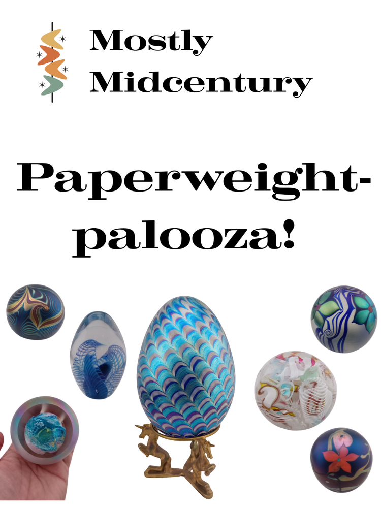 Paperweight-palooza! with all new inventory