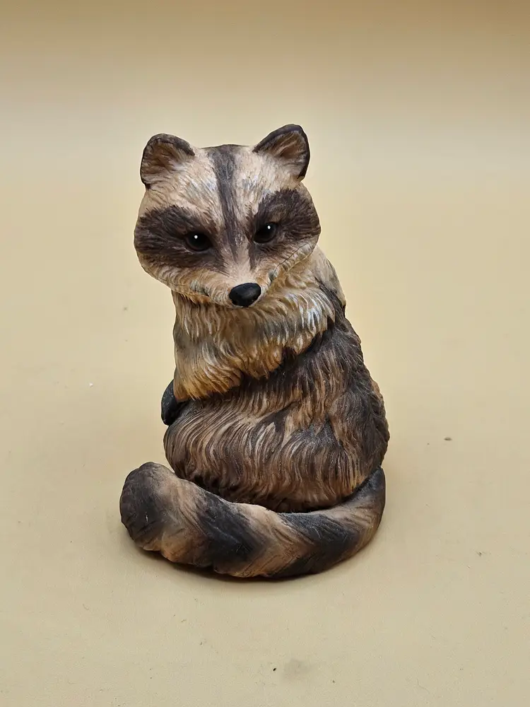 Gorham Raccoon Ceramic Figurine