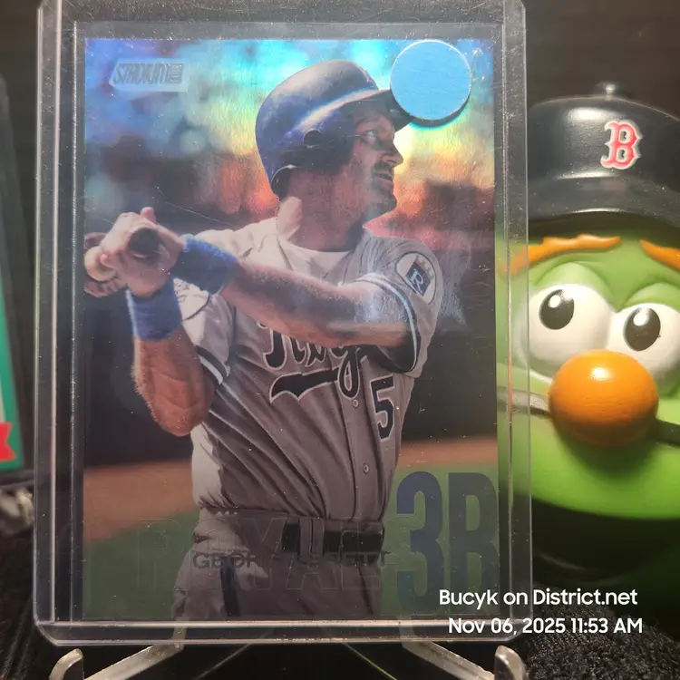 2018 Topps Stadium Club Foilboard SP - George Brett Kansas City Royals 12/25