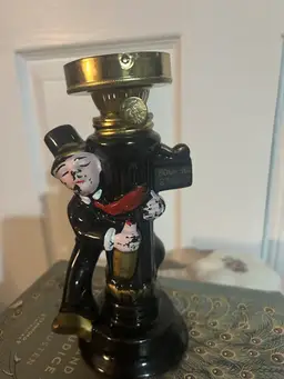 1950’s “Charlie Chaplain” Oil Lamp