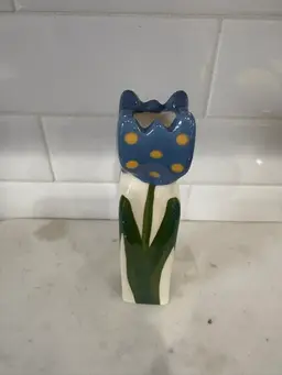 DeYoung Tulip  Bud Vase