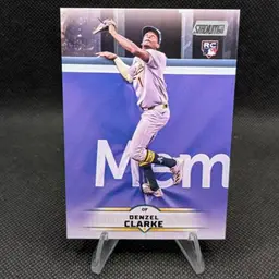 Denzel Clarke 2025 Topps Stadium Club Rookie RC #31 - Athletics
