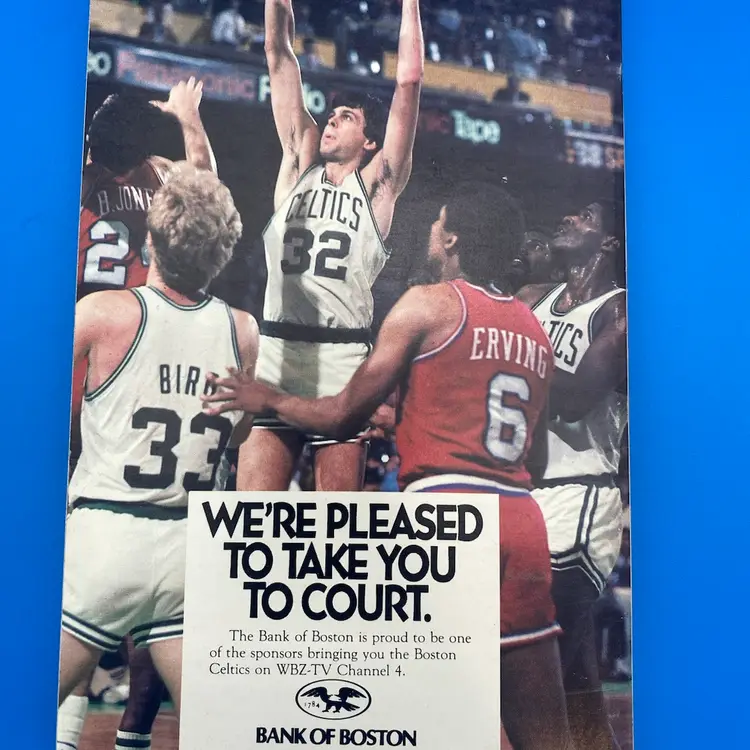 NBA Boston Celtics 1983-84 Media Guide