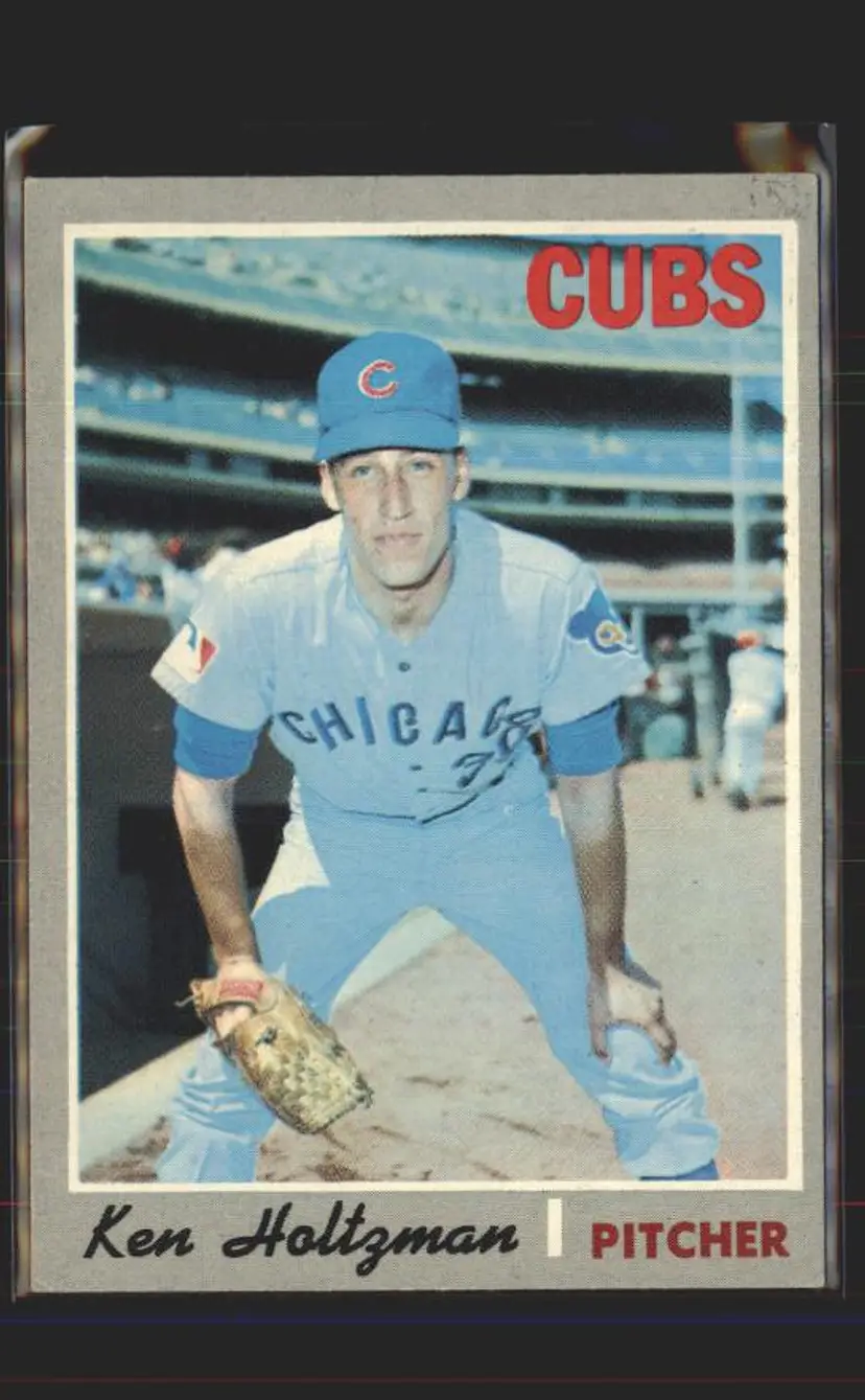 Ken Holtzman 1970 Topps #505 - (pk6) - Chicago Cubs