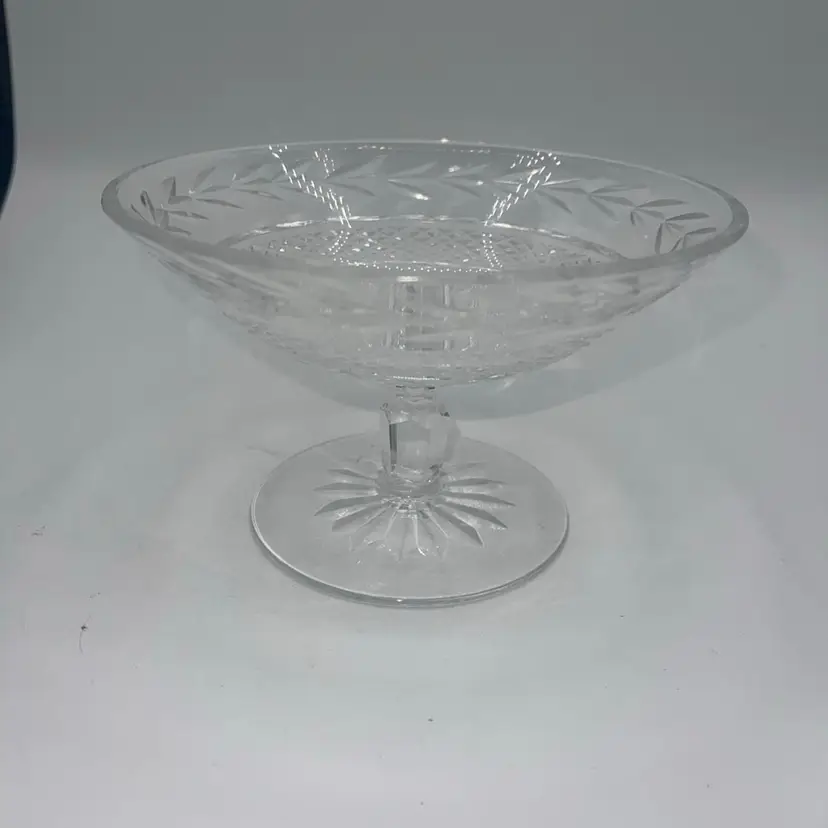 Waterford Crystal Glandore Pedestal Compote Candy Dish