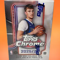 2025/26 Topps Chrome Basketball 10 Blaster Box Live Team Rip MBB1805 (stacked shipping)