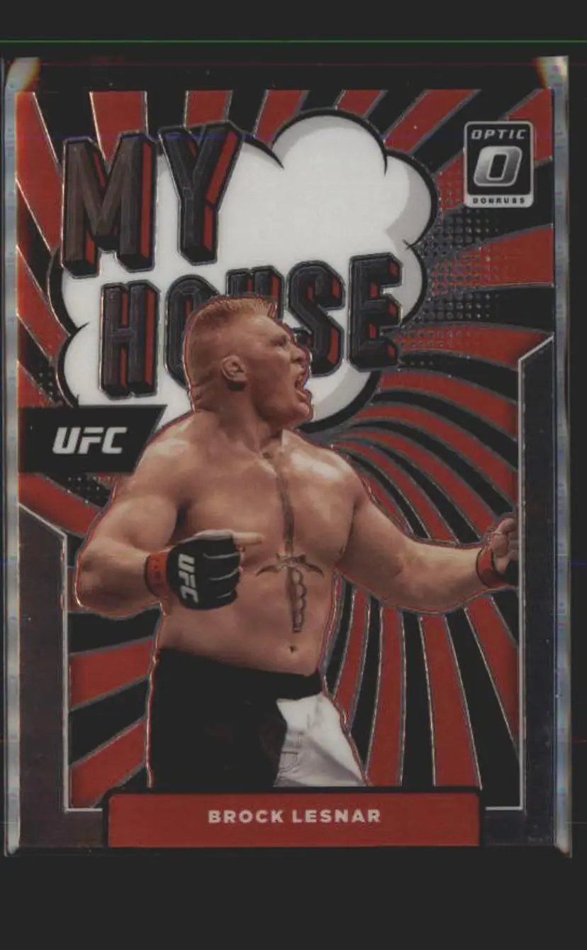 2022 Donruss Optic UFC #21 Brock Lesnar My House - (138) -