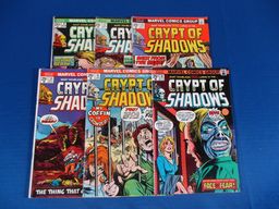 Marvel Horror Comics Crypt of Shadows 9 12 13 14 15 18 Lot of 6 Readers
