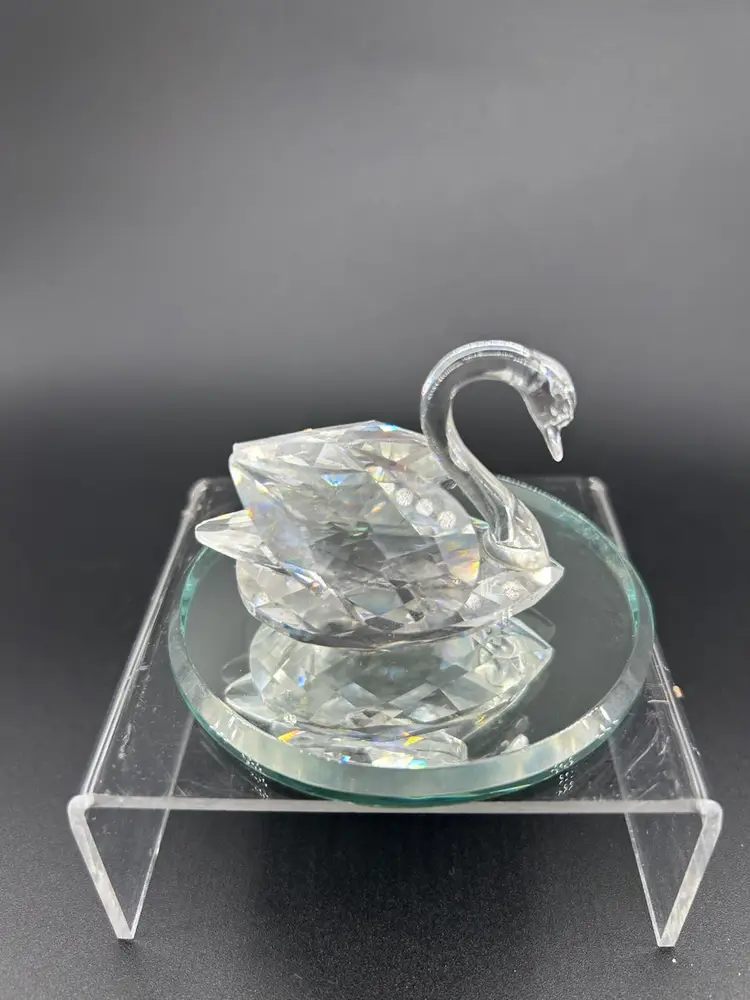 Swarovski Crystal Swan Figurine
