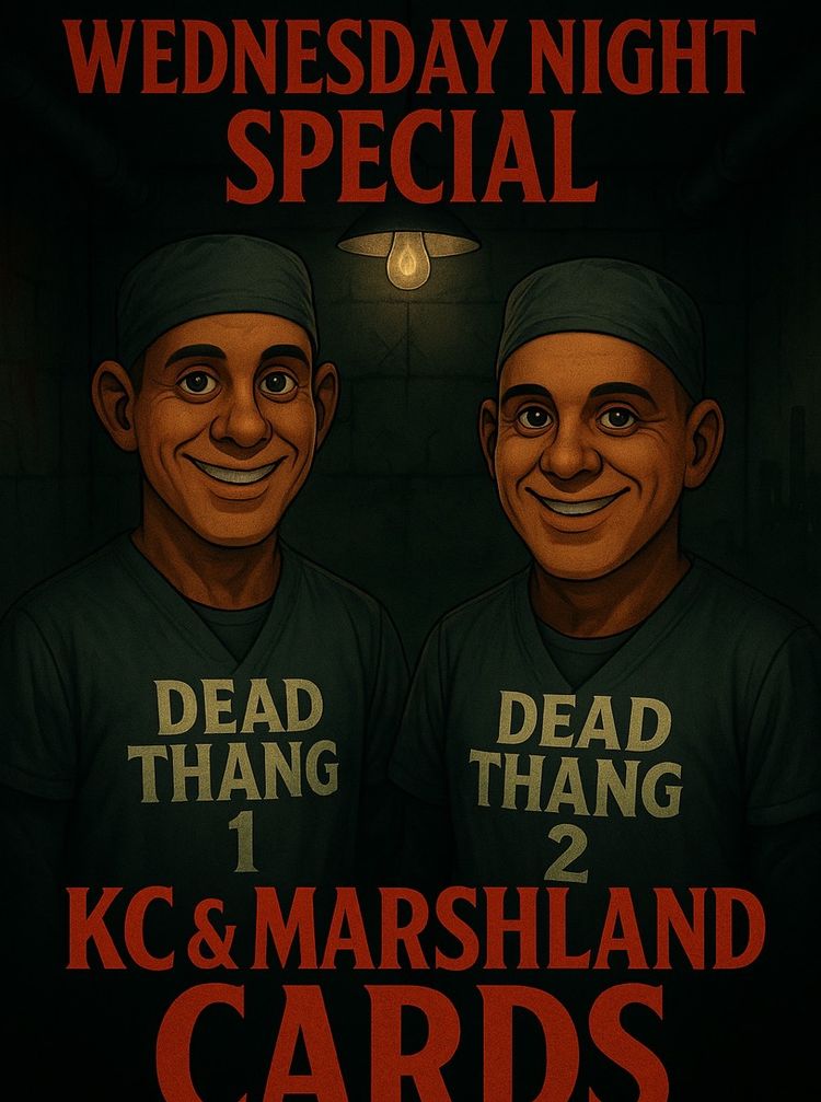 Wednesday Night Cards  W/ KC & Marshland 