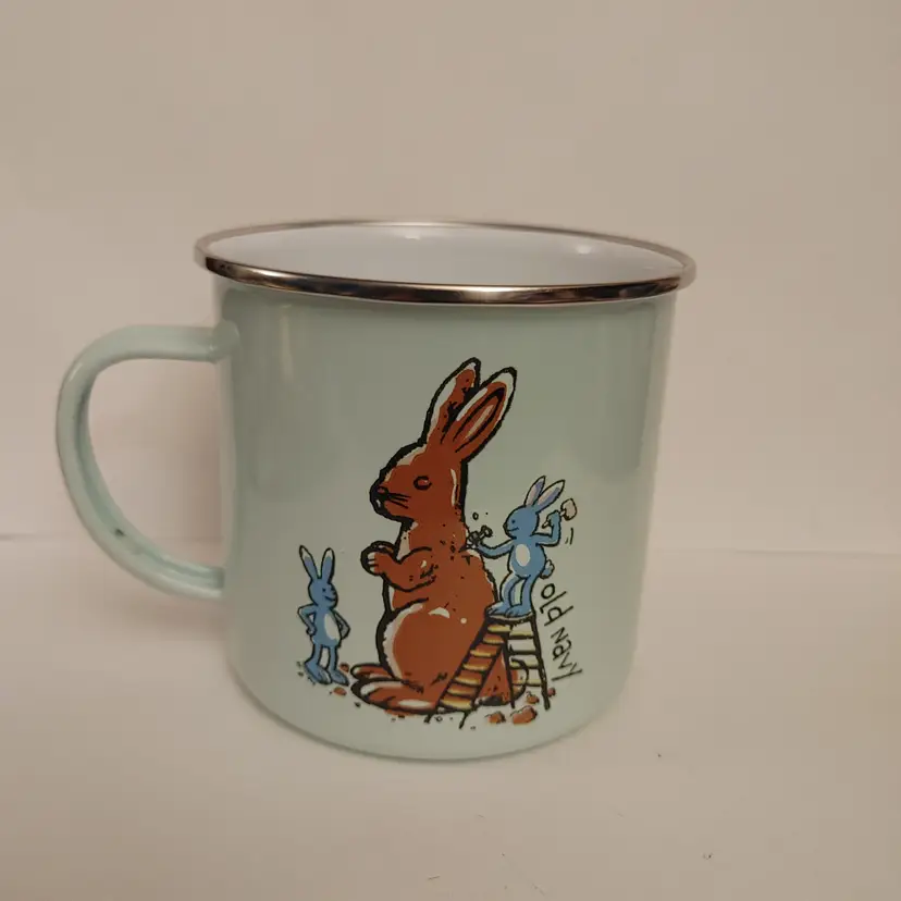 Collectible Old Navy Easter Mug. 4 inches high.