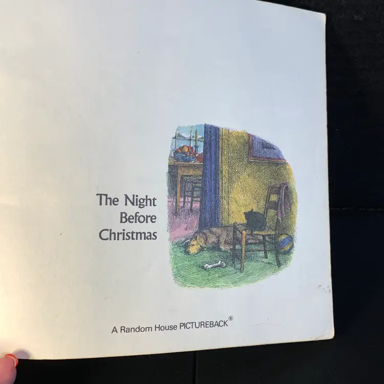 Vintage Night Before Christmas Book
