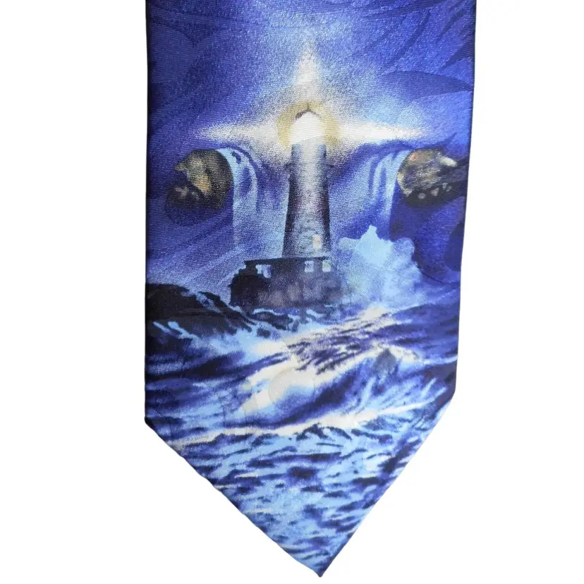 Gospitality Necktie Soul Winning Ties Swanson Christian Lighthouse EUC