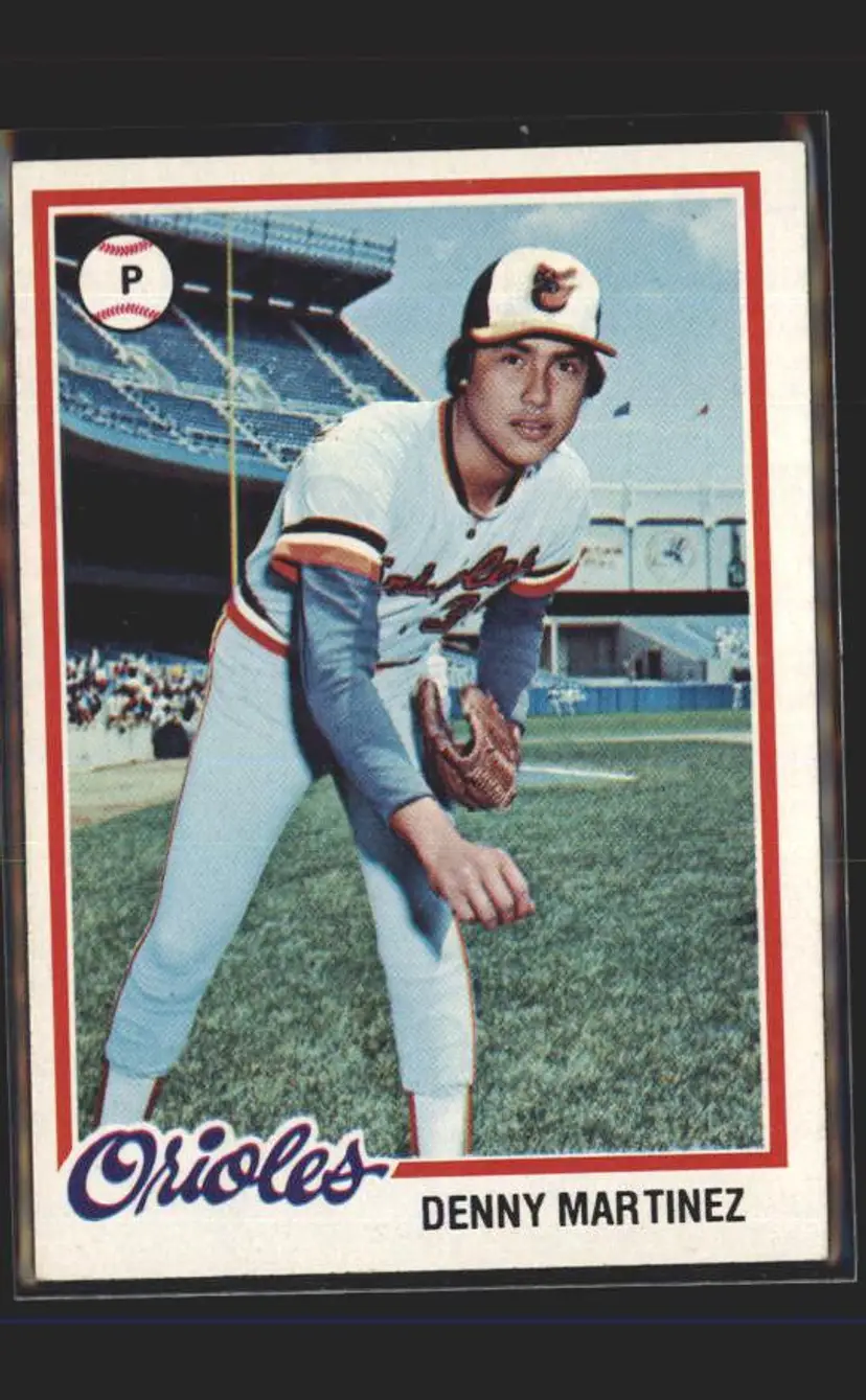 1978 Topps #119 Denny Martinez - (137) - Baltimore Orioles