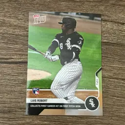 Luis Robert RC 2020 Topps Now # 11