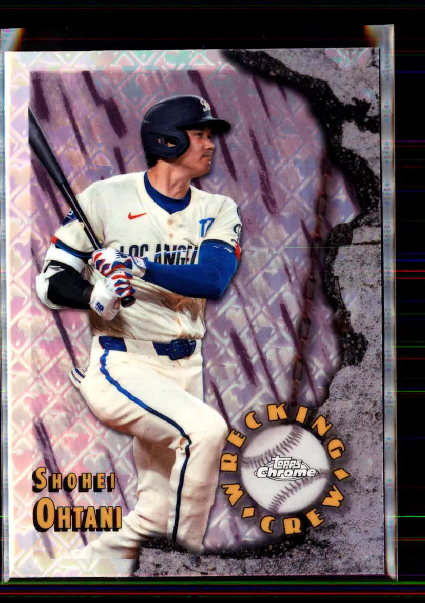 Shohei Ohtani 2026 Topps Chrome Logofractor Wrecking Crew #WC-2 - Los Angeles Dodgers - (148-32)