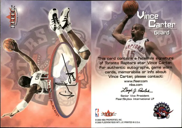 Vince Carter 10-Card Lot Raptors Rookie Era Fleer UD Skybox Topps C3070