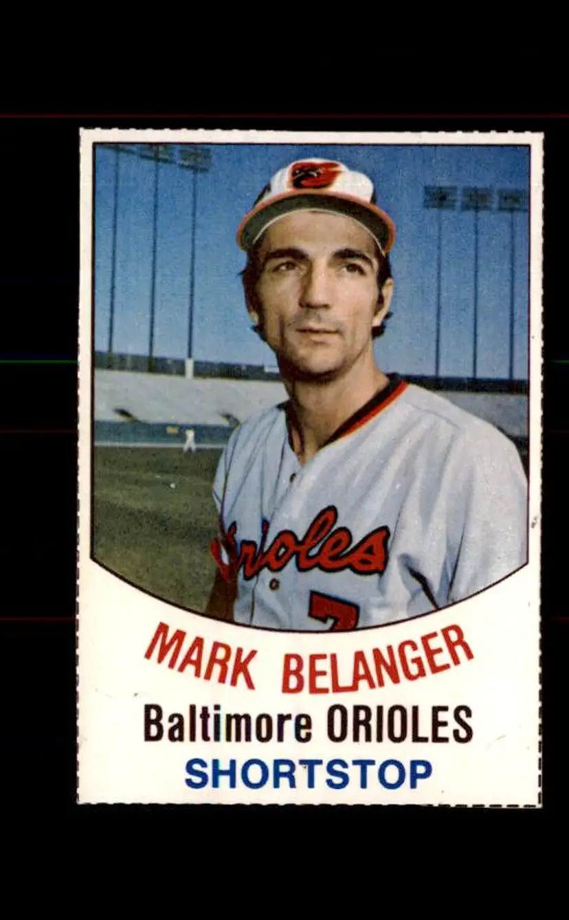 1977 Hostess #71 Mark Belanger - (pk1) - Baltimore Orioles