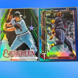 Twins 2025 Topps Holiday Killebrew/Lewis