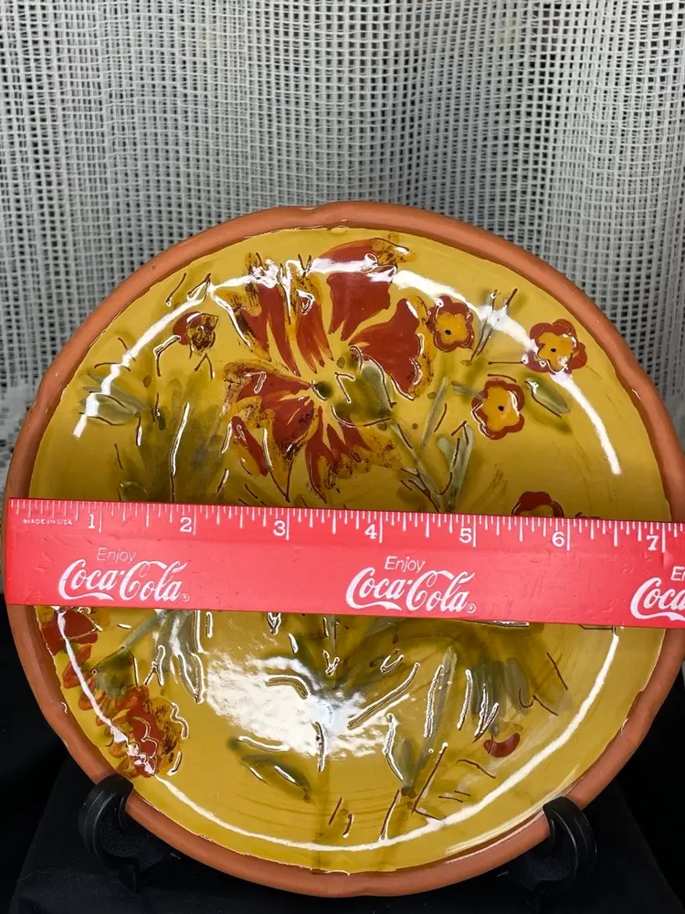 AMBIANCE BY NANETTE VACHER TAPESTRY PLATE 7 1/2 RARE