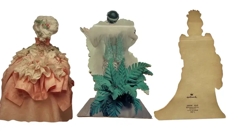 Mademoiselle Violette, Babs, The Princess Vintage Unused Hallmark Cards