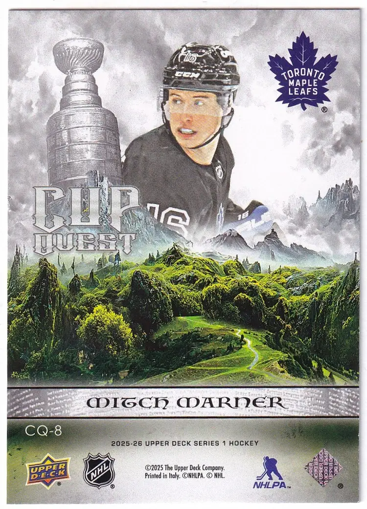 2025-26 Upper Deck Cup Quest #CQ-8 Mitch Marner Toronto Maple Leafs Hockey Card