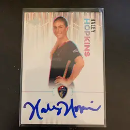 Haley Hopkins 2023 Parkside NWSL Autograph