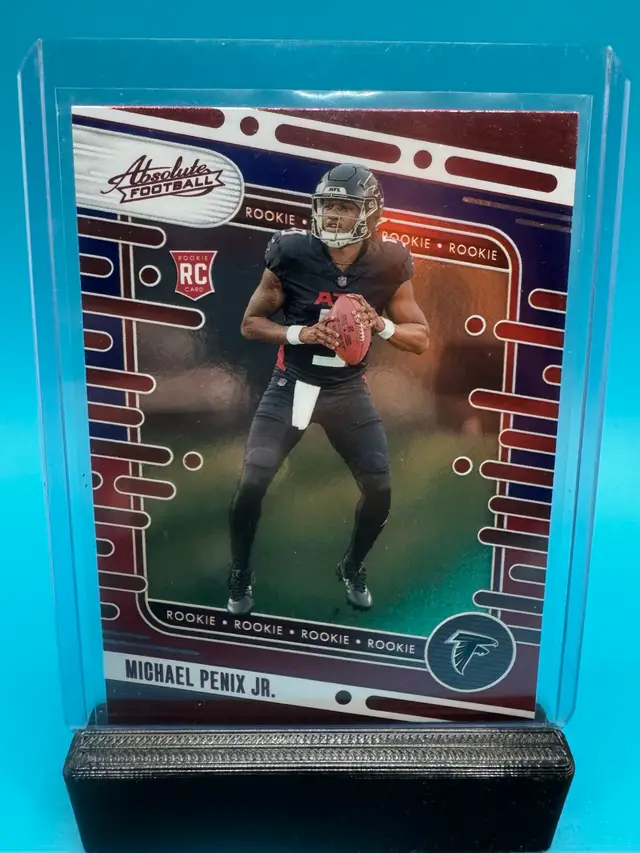 Michael Penix Jr. Absolute Red And Blue RC Atlanta Falcons