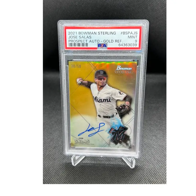 2021 Bowman Sterling Jose Salas Gold Auto
