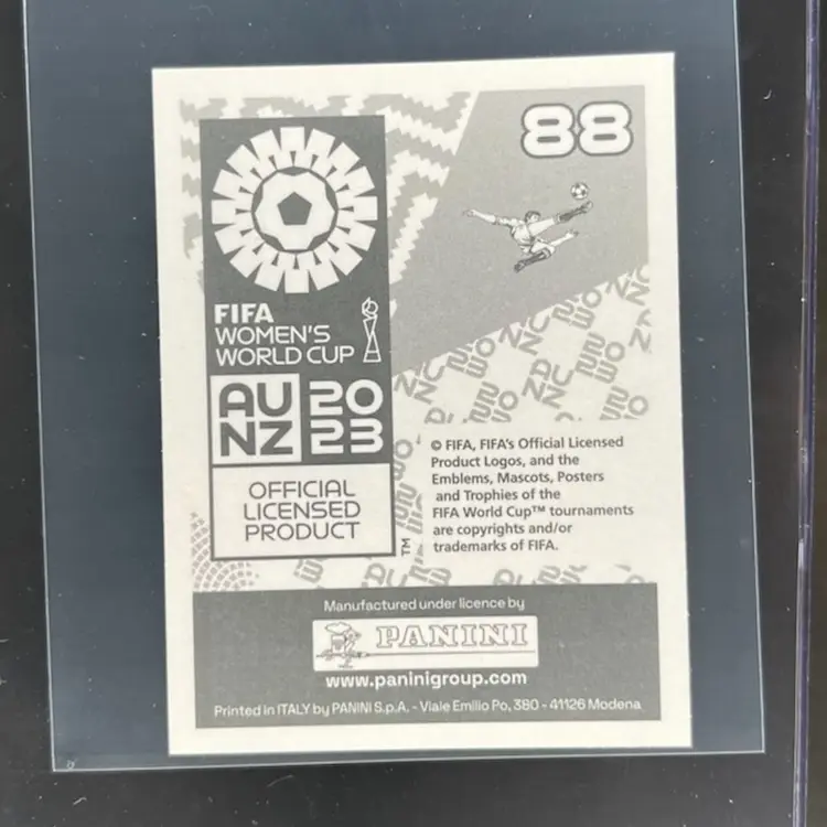 Hayley Raso 2023 Panini Women’s World Cup Sticker Australia Soccer Card