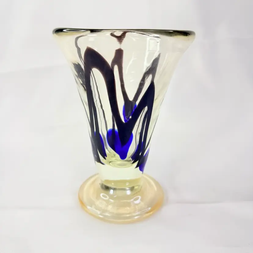 Hanging Hearts Glass Vase Made In Mexico