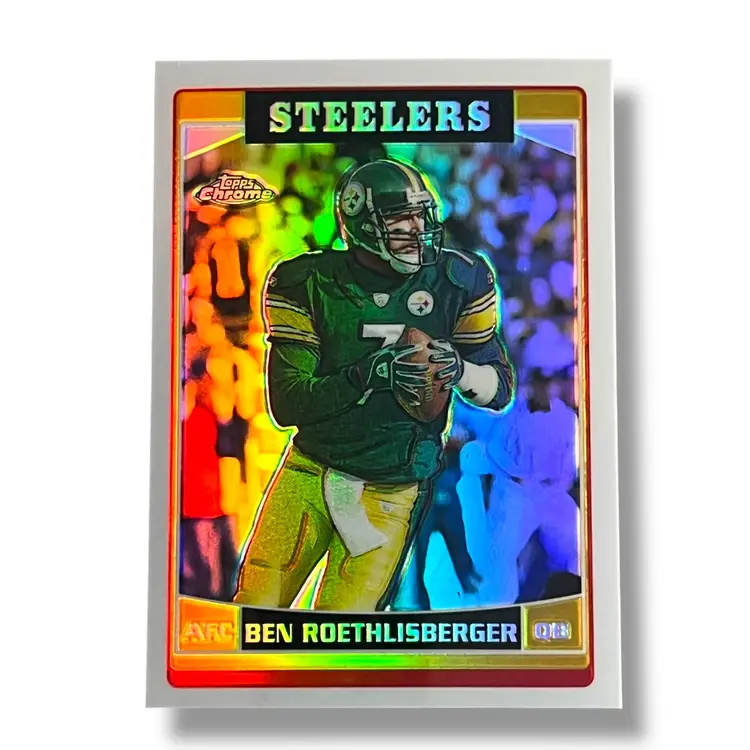 Ben Roethlisberger Refractor 2006 Topps Chrome Refractor #84