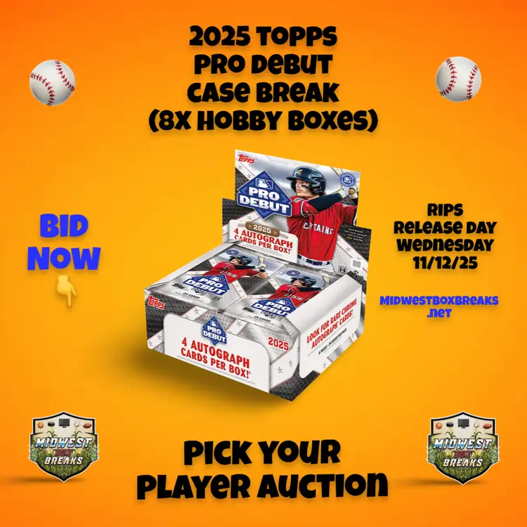 Trey Yesavage - FCL Blue Jays - 2025 Topps Pro Debut Hobby CASE (8x Hobby Jumbo Boxes) - MBB Pick Your Player Rip #1!