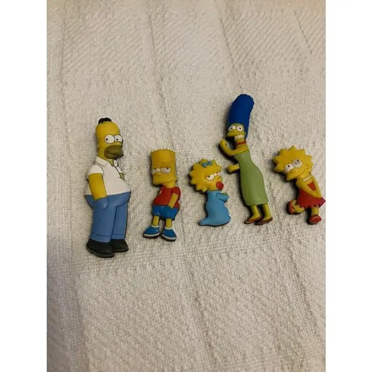 Vintage Simpsons Refrigerator Magnets