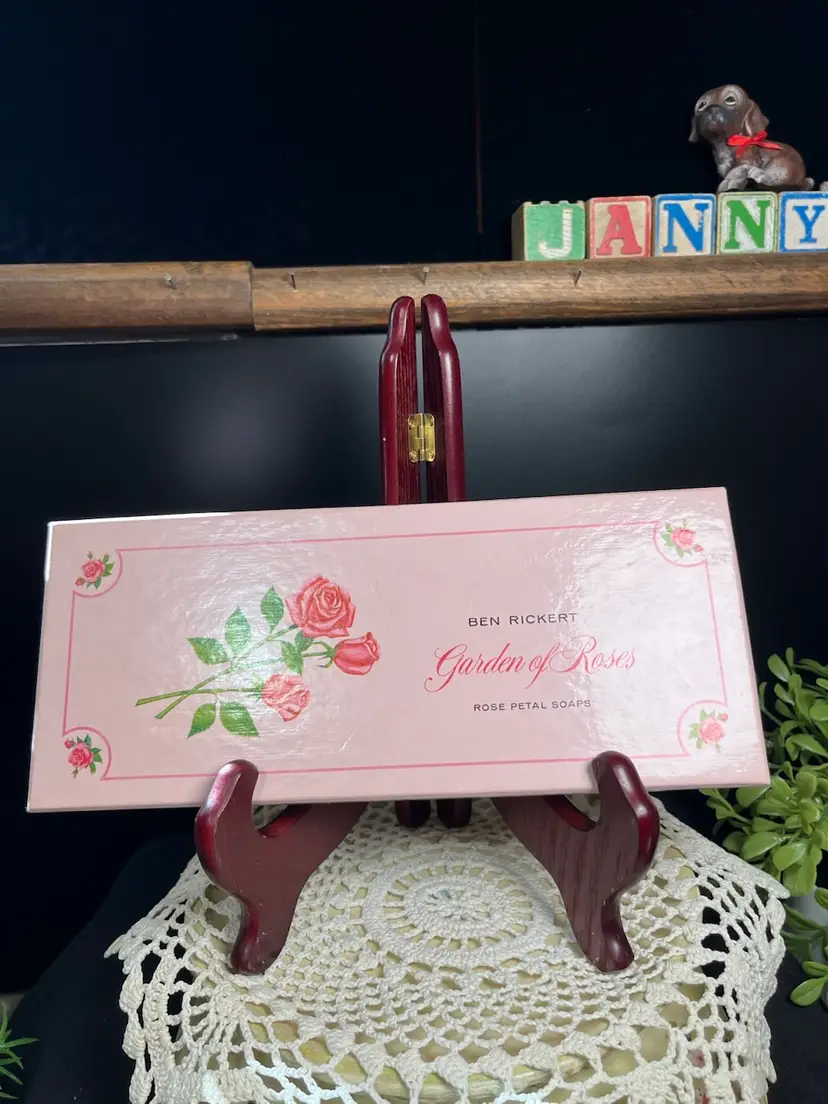 Ben Rickert "Garden of Roses" Rose Petal Soaps-