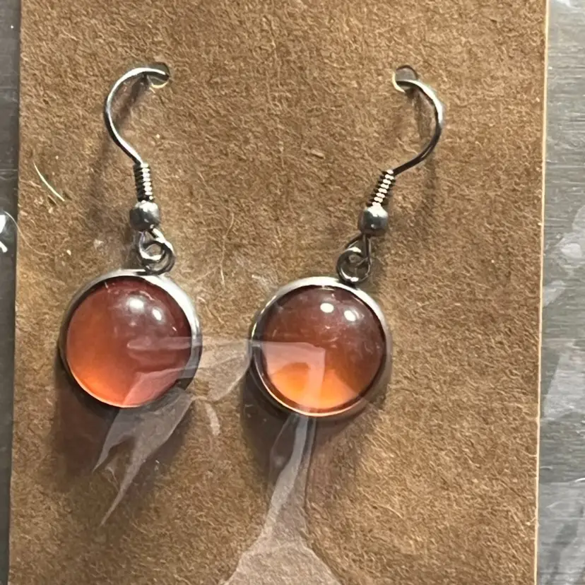 Dangle Moonstone Earring Handmade By Me As Pictured