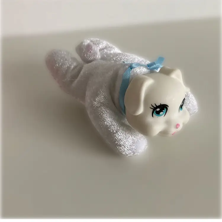 Lot of 4 Puppy Surprise Puppies With Glitter And Rainbow Accents #B