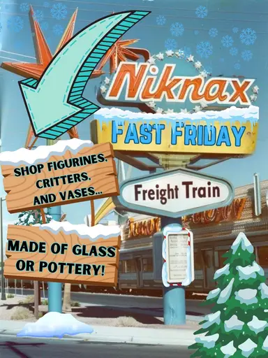 FFFT Glass or Pottery Figurines, Critters & Vases W/ Pixiestix! 