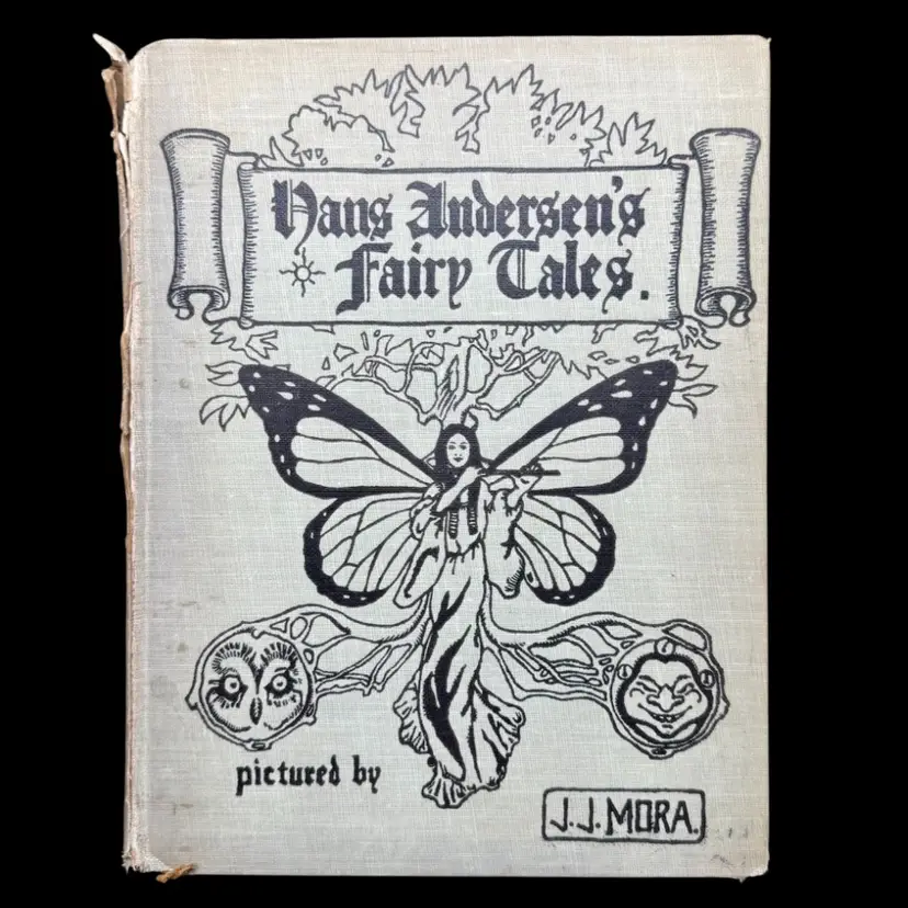RARE Hans Andersen’s Fairy Tales, 1919, Hardcover, Illus. by J.J. Mora READ